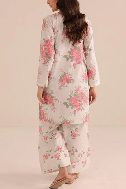 2 piece printed shirt and Farshi shalwar