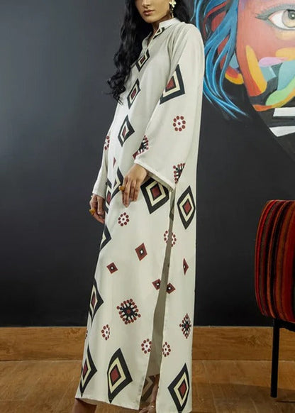 Stitched 2 piece printed shirt and trouser VK-107