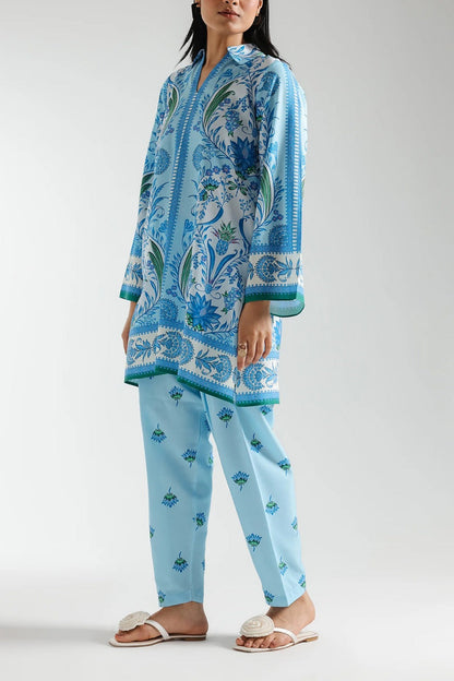 Stitched 2 piece printed shirt and trouser VK-109