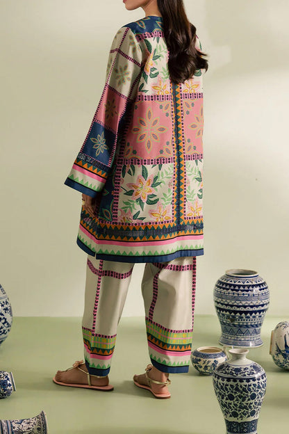 Stitched 2 piece printed shirt and trouser VK-110