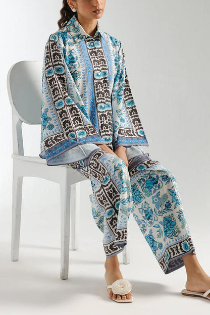 Stitched 2 piece printed shirt and trouser VK-113