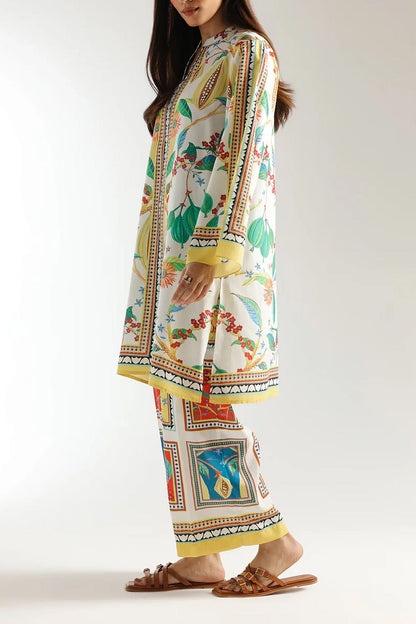 Stitched 2 piece printed shirt and trouser VK-116