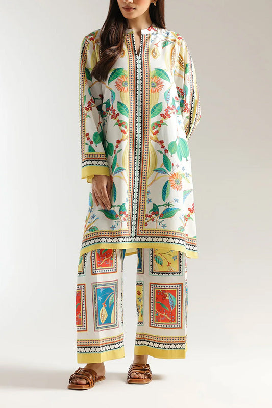 Stitched 2 piece printed shirt and trouser VK-116