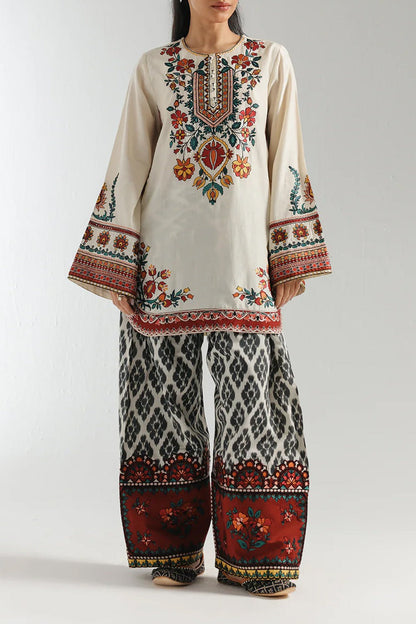 Stitched 2 piece printed shirt and trouser VK-117