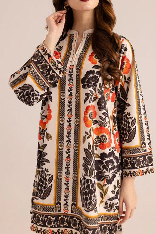Stitched 2 piece printed shirt and trouser VK-123